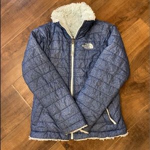 North Face Quilted Reversible Jacket